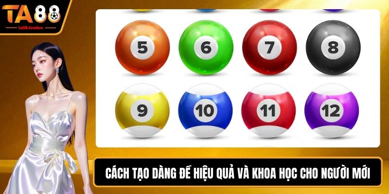 Cách tạo dàng đề